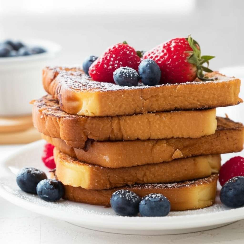 Generate a high-quality, relevant image prompt for an article about: Is French Toast Healthy For Wei