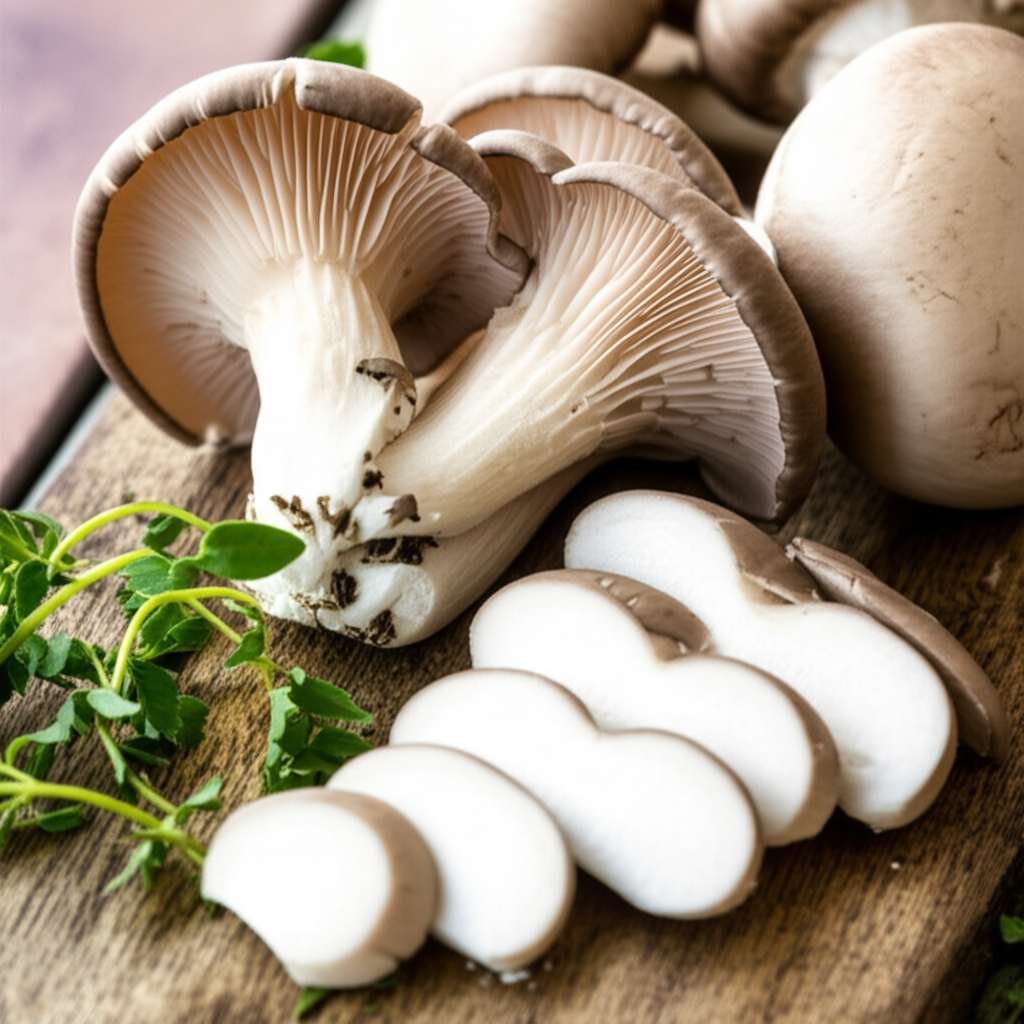 Generate a high-quality, relevant image prompt for an article about: How To Cook Mushroom For Weight