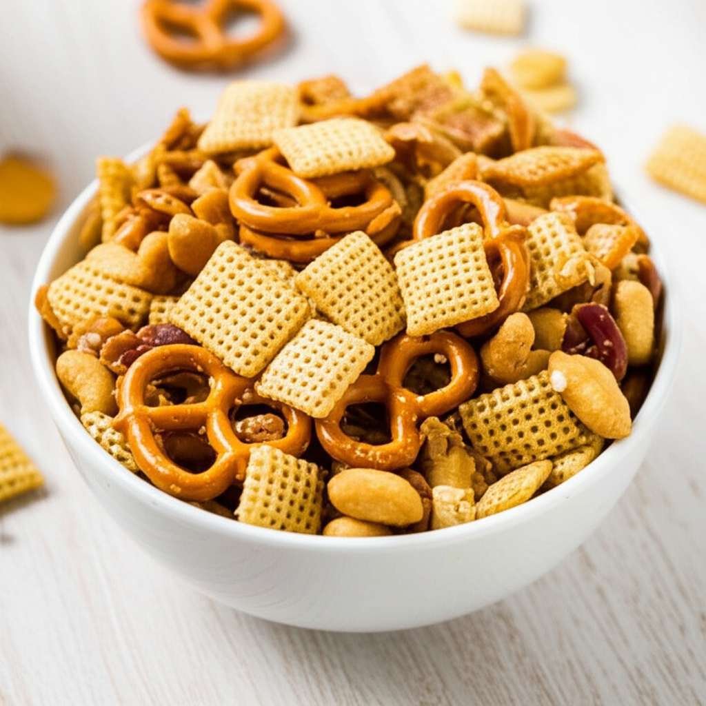 Generate a high-quality, relevant image prompt for an article about: Is Chex Mix Good For Weight Los