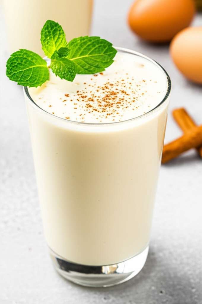 Generate a high-quality, relevant image prompt for an article about: Is Eggnog Good For Weight Loss?