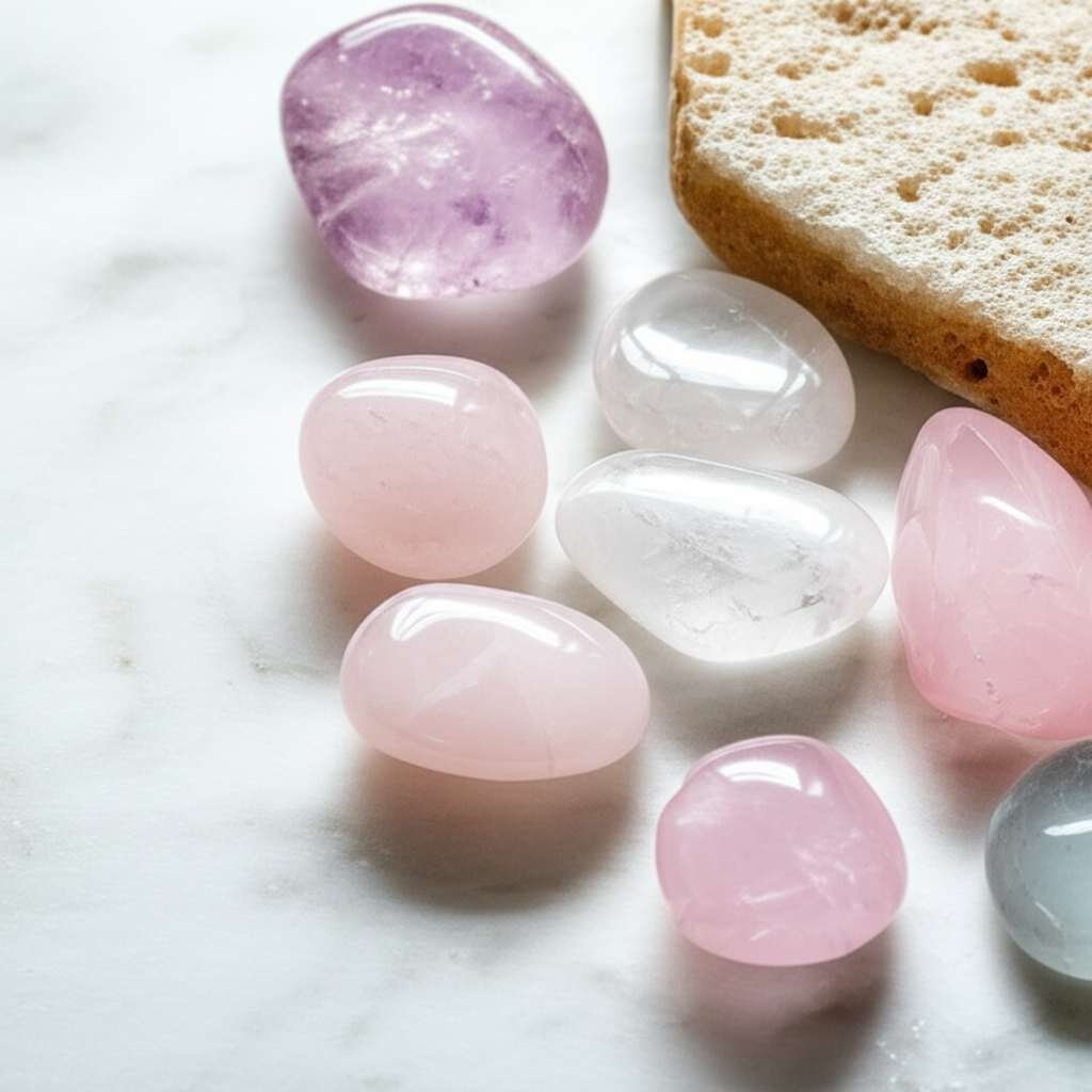 Generate a high-quality, relevant image prompt for an article about: What Crystal Helps With Weight