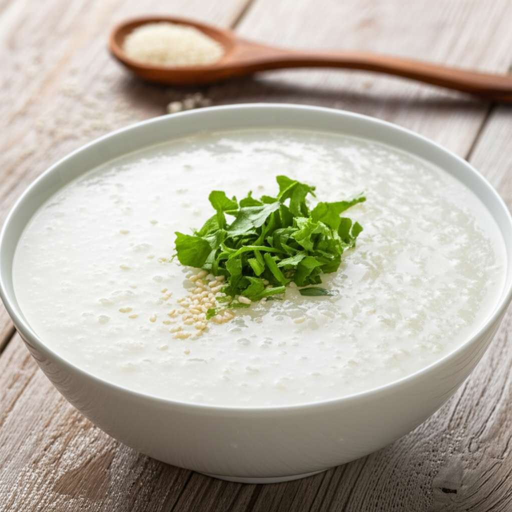 Generate a high-quality, relevant image prompt for an article about: Is Rice Porridge Good For Weigh