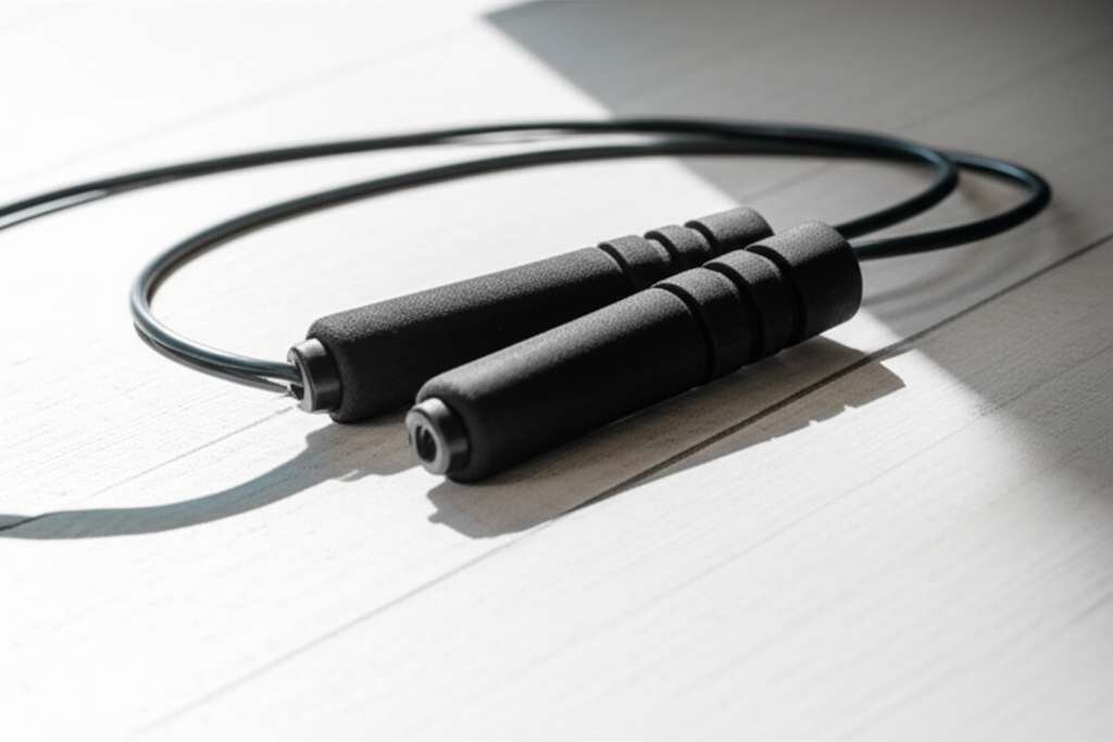 Generate a high-quality, relevant image prompt for an article about: How Long To Jump Rope For Weigh