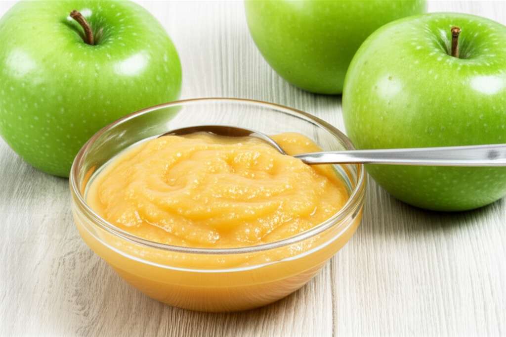 Generate a high-quality, relevant image prompt for an article about: Is Applesauce Good For Weight L