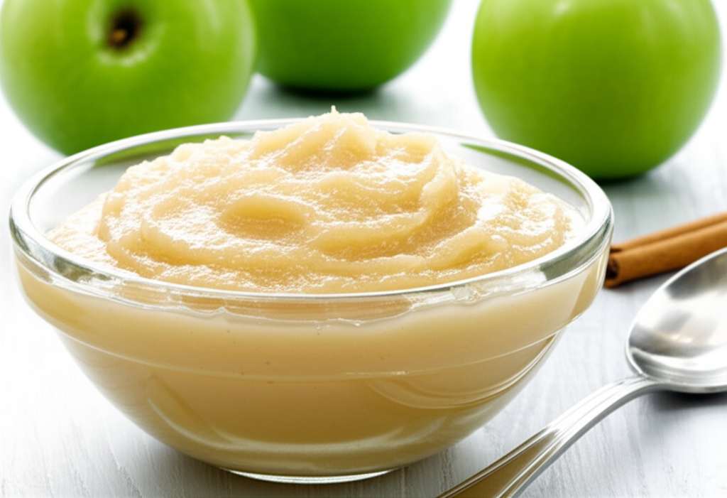 Generate a high-quality, relevant image prompt for an article about: Is Applesauce Good For Weight L