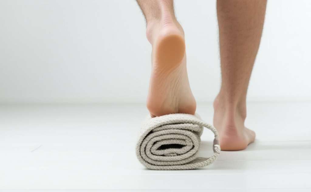 Generate a high-quality, relevant image prompt for an article about: Will Weight Loss Help Plantar F