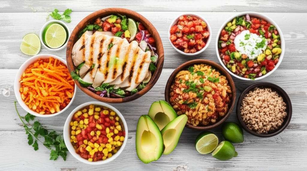 Generate a high-quality, relevant image prompt for an article about: Is Mexican Food Good For Weight