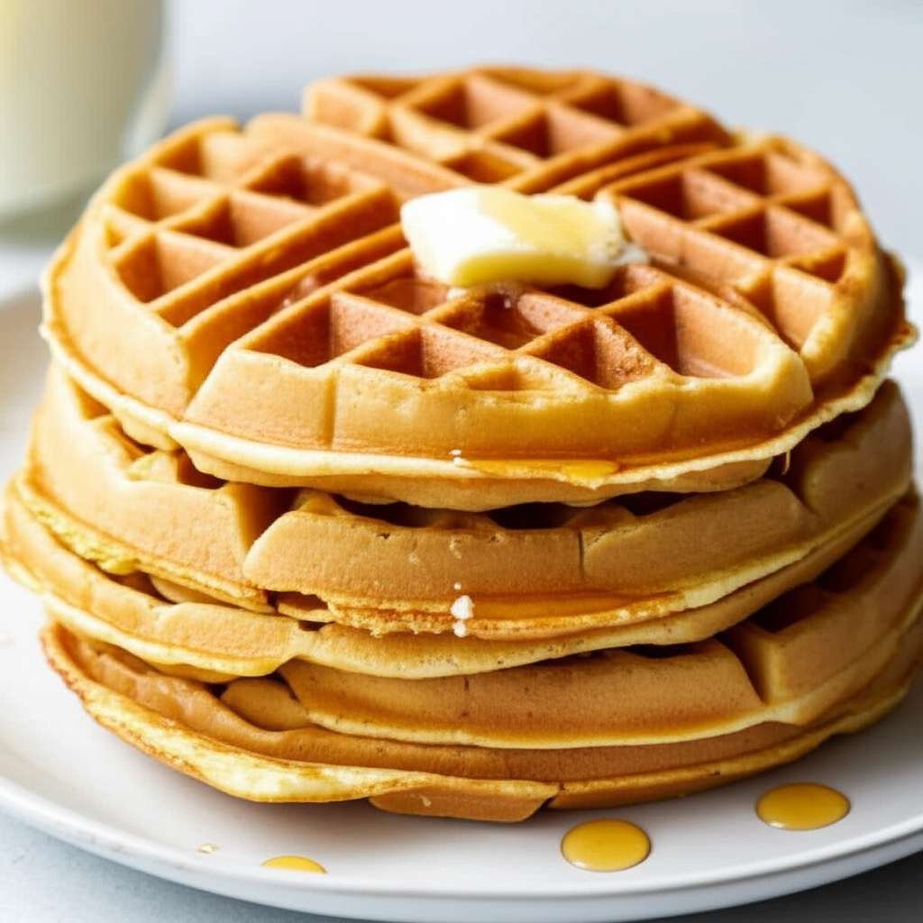 Generate a high-quality, relevant image prompt for an article about: Are Eggo Waffles Good For Weigh