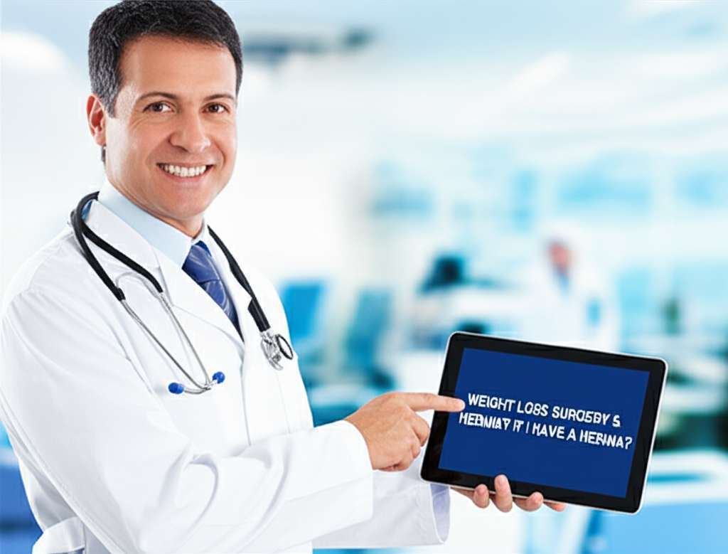 Generate a high-quality, relevant image prompt for an article about: Can I Have Weight Loss Surgery