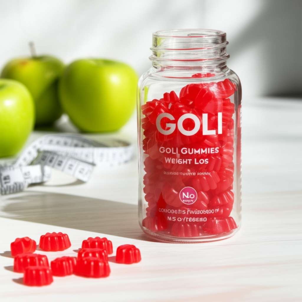 Generate a high-quality, relevant image prompt for an article about: Do Goli Gummies Help With Weigh