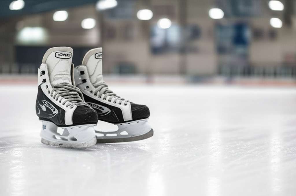 Generate a high-quality, relevant image prompt for an article about: Is Ice Skating Good For Weight