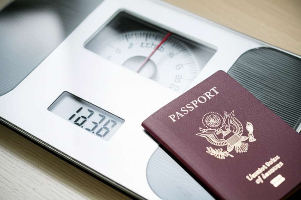 Generate a high-quality, relevant image prompt for an article about: Does Passport Cover Weight Loss