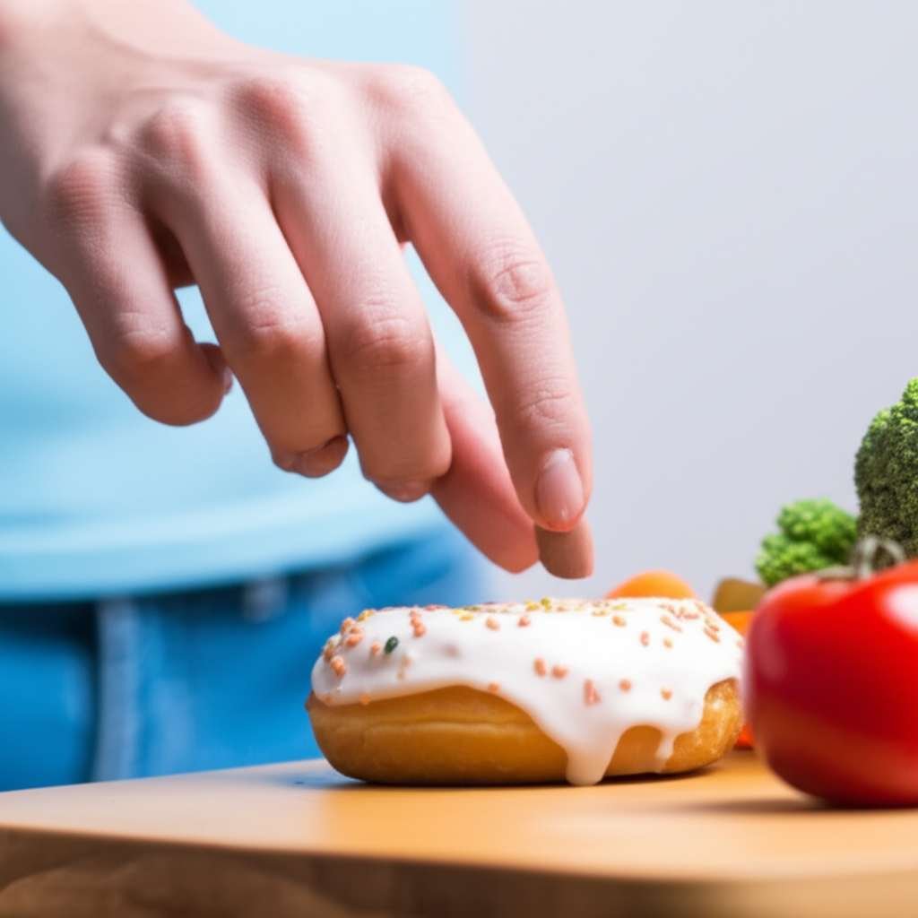 Generate a high-quality, relevant image prompt for an article about: Why Do I Self Sabotage My Weigh