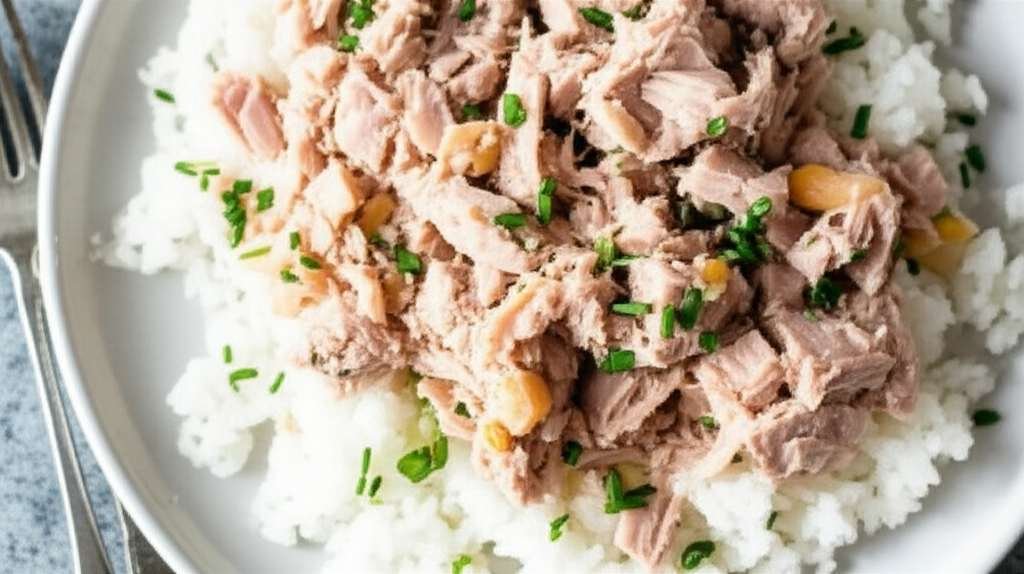 Generate a high-quality, relevant image prompt for an article about: Is Rice Tuna Good For Weight Lo