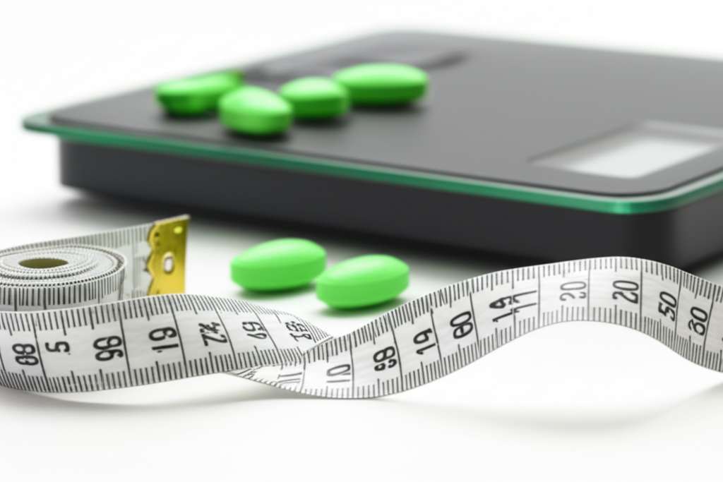 Generate a high-quality, relevant image prompt for an article about: Does Buspar Help With Weight Lo