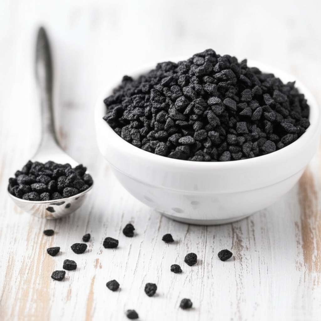 Generate a high-quality, relevant image prompt for an article about: How to Use Black Salt For Weigh