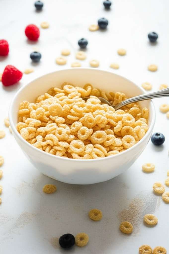 Generate a high-quality, relevant image prompt for an article about: Are Rice Krispies Cereal Good F