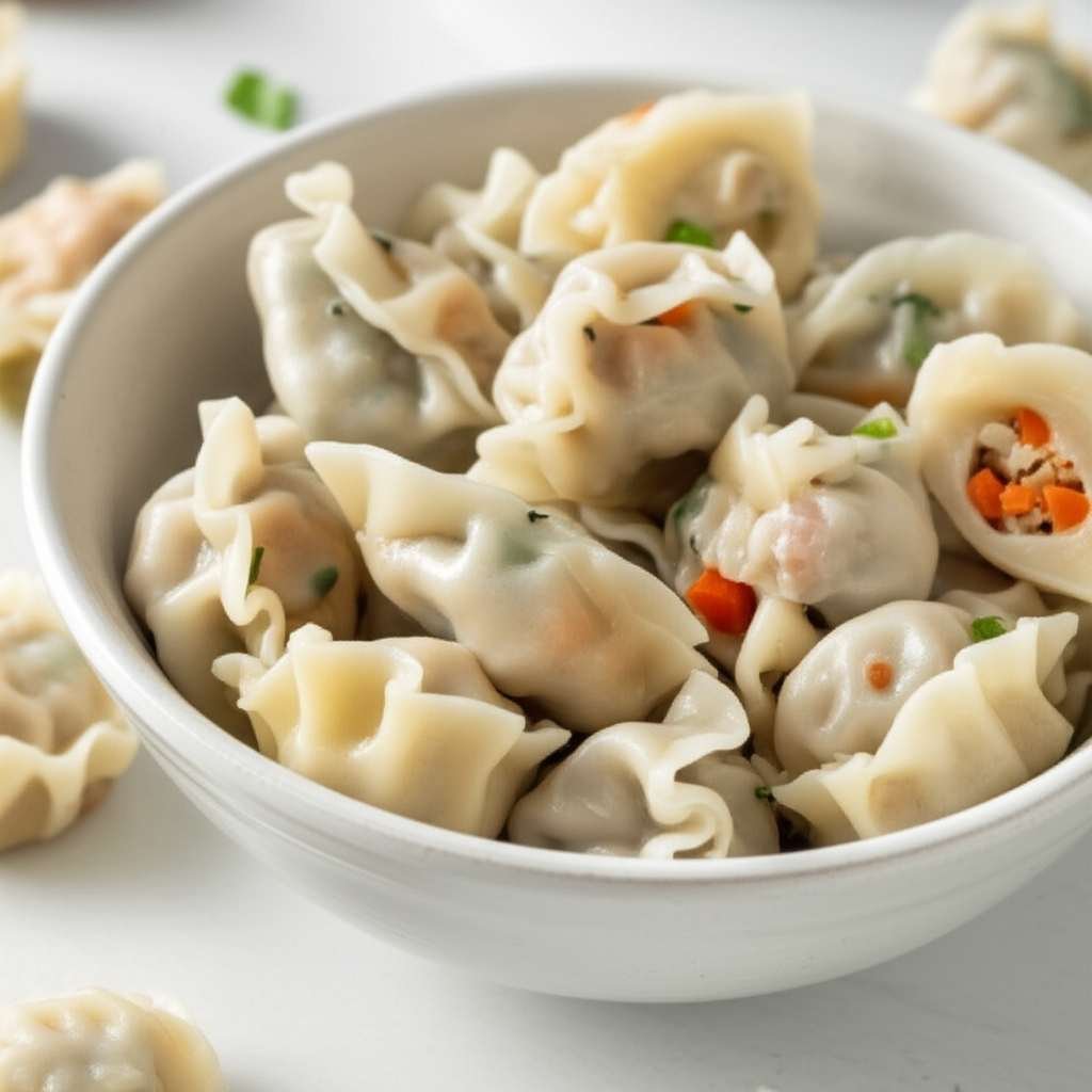 Generate a high-quality, relevant image prompt for an article about: Are Dumplings Good For Weight L