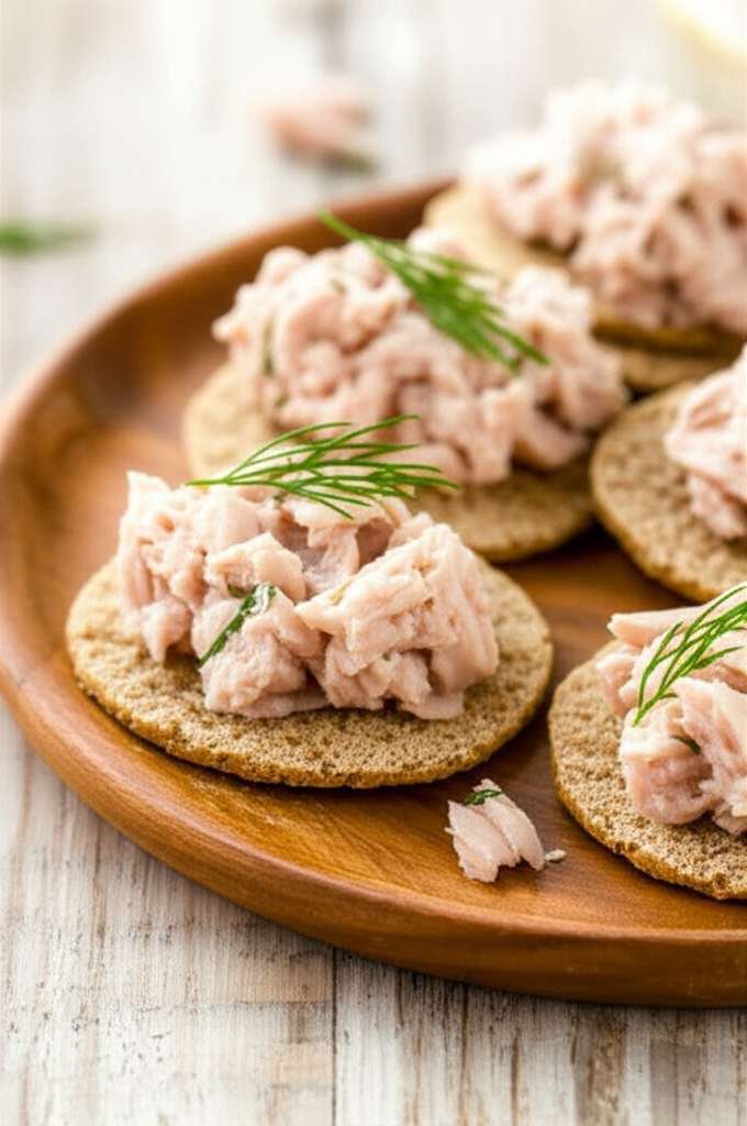 Generate a high-quality, relevant image prompt for an article about: Is Tuna & Crackers Good For Wei