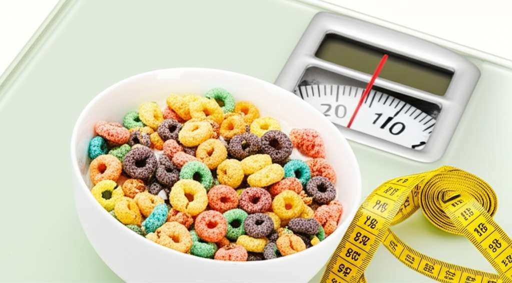 Generate a high-quality, relevant image prompt for an article about: Can You Eat Cereal When Trying