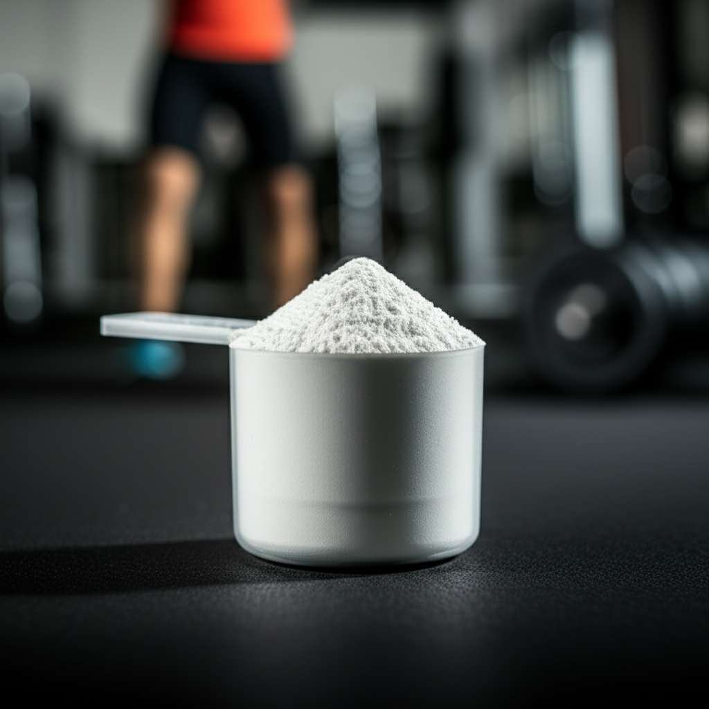 Generate a high-quality, relevant image prompt for an article about: Does Creatine Cause Weight Gain