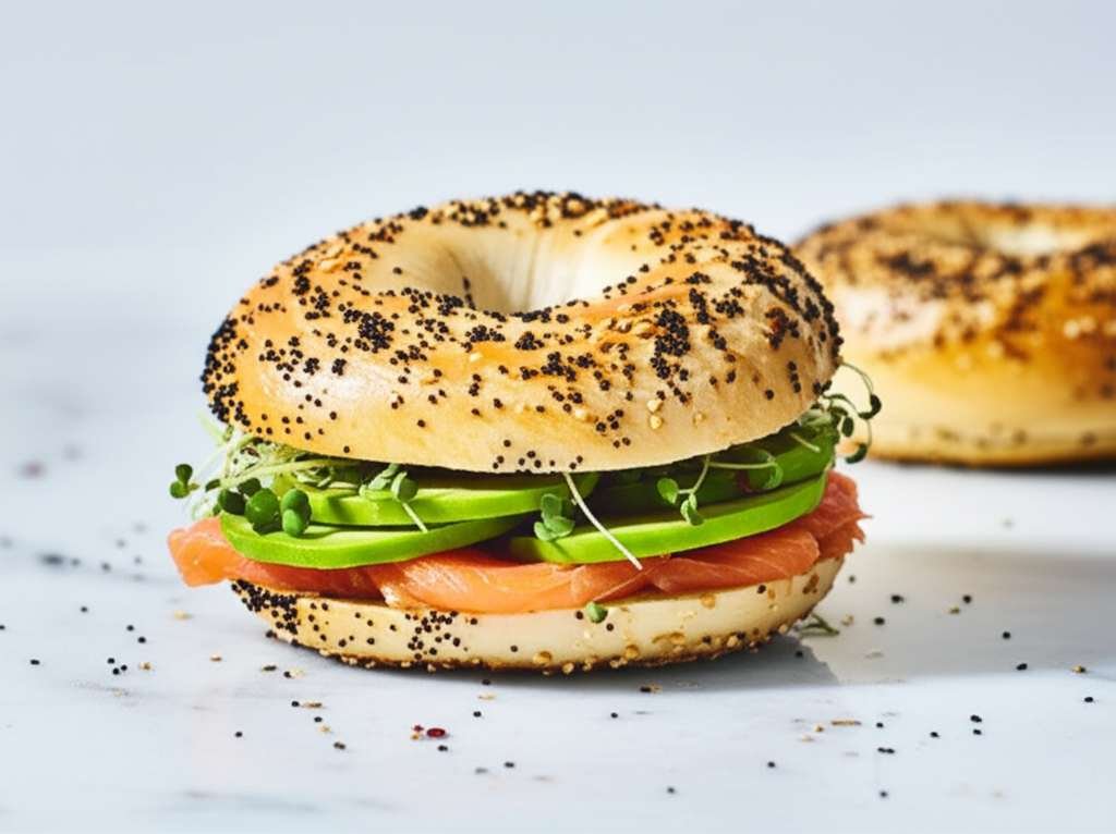 Generate a high-quality, relevant image prompt for an article about: Are Bagels Good For Weight Loss