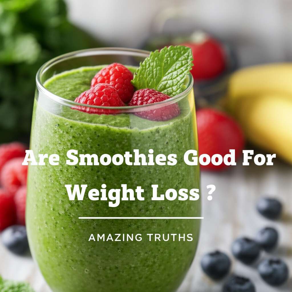 Generate a high-quality, relevant image prompt for an article about: Are Smoothies Good For Weight L