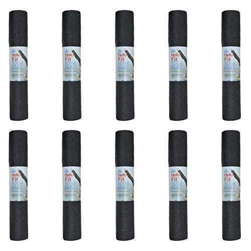 Hello Fit 10-Pack Yoga Mat, 68