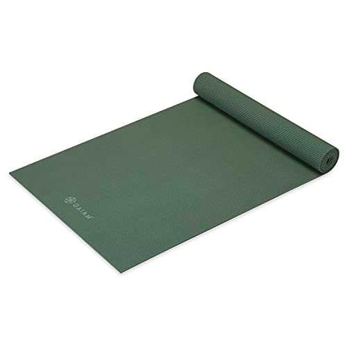 Gaiam Yoga Mat Premium Solid Color Non Slip 5mm