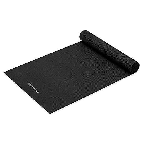 Gaiam Yoga Mat Premium Solid Color Non Slip