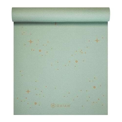 Gaiam Yoga Mat - Premium 6mm Print Extra Thick Non-Slip.
