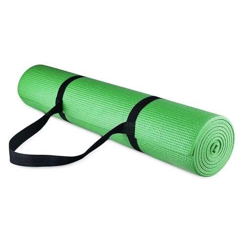 Fitvids 1/4-Inch High Density Thick Non Slip Yoga Mat Set.