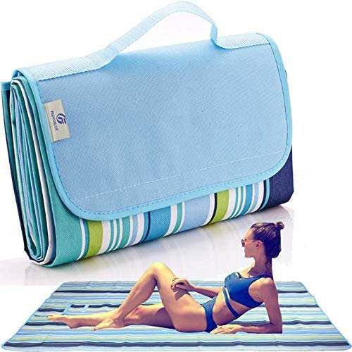 FashionLive Beach Blanket Extra Large Picnic Blankets...