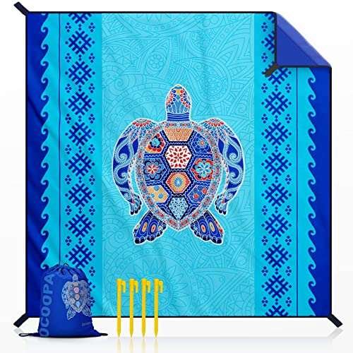 OCOOPA Beach Blanket, Sand Free Mat Quick Drying, Large