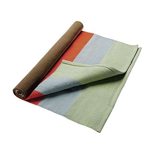 Hugger Mugger Cotton Yoga Rug - Sonoma Desert Absorbent,...