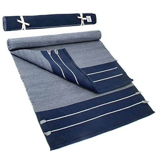 Y O Gayo Handmade Organic Yoga Mat Cotton Washable Rug.