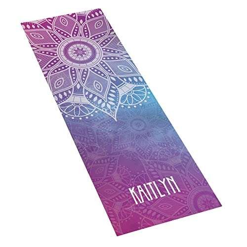 Personalization Universe Mandala Personalized Yoga Mat,...
