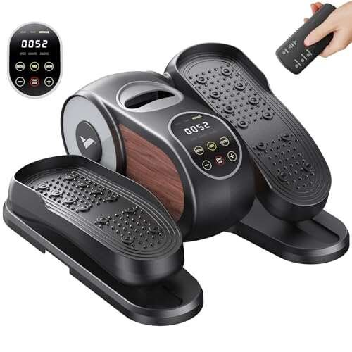 MERACH Under Desk Elliptical Machine, Leg Exerciser for...