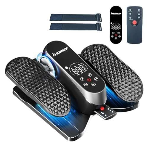 Under Desk Elliptical Machine, Leg Exercise Machine with...
