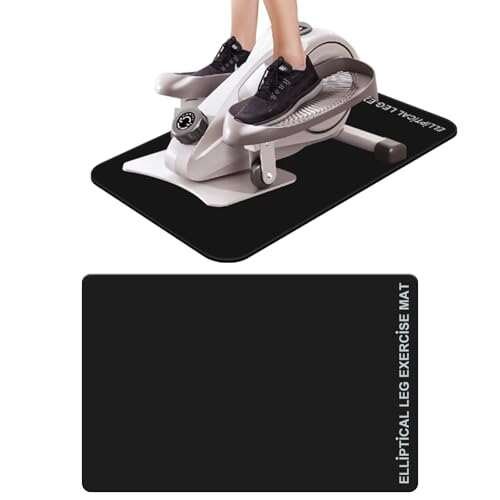 Leg Exerciser Machine Mat, Non-Slip Workout Mat for Floor...
