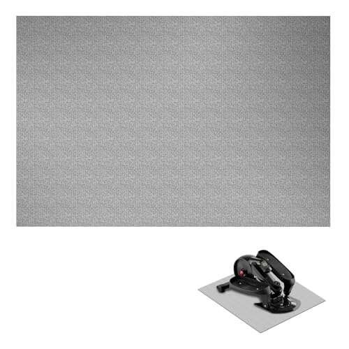 Wiojtry Non-Slip Workout Mat for Under Desk Ellipticals.
