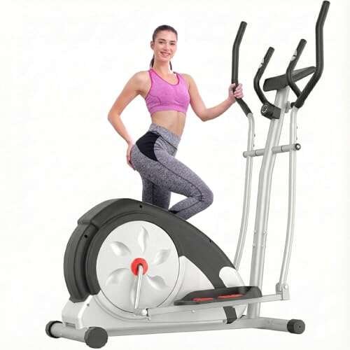 ANCHEER Elliptical Exercise Machine, Elliptical Trainer for...