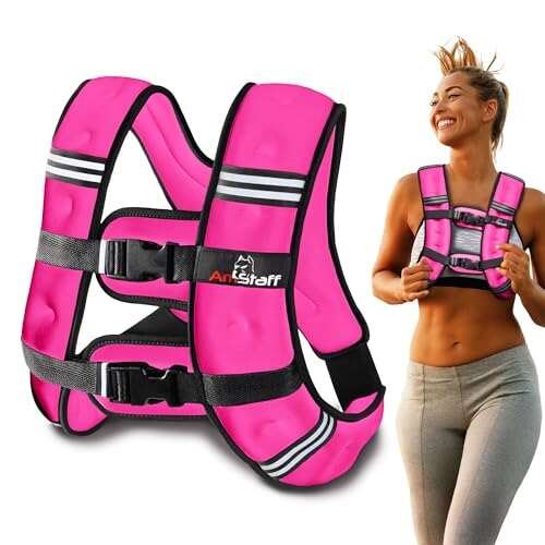 AmStaff Fitness Weighted Vest - Weight Vest for Training