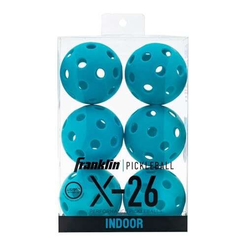 Franklin Sports X-26 Indoor Pickleballs - USA Official 6...