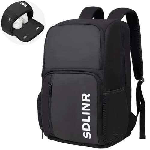 SDLINR Pickleball Bag Fits 4 to 10 Paddles, Large Backpack.