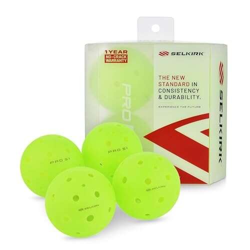 Selkirk Sport Pro S1 Ball | Crack-Resistant Outdoor...