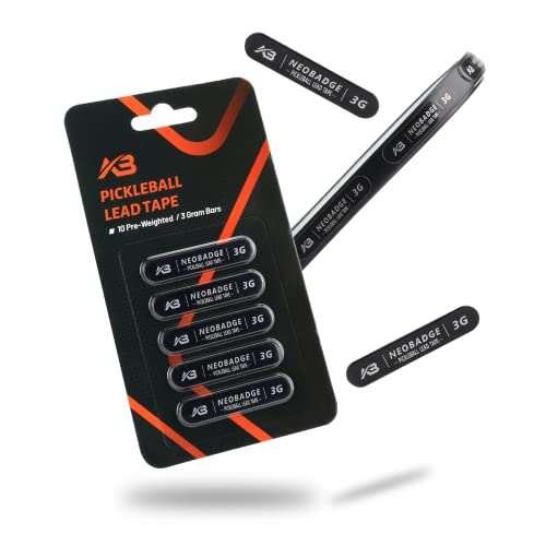 Neobadge Pickleball Lead Tape - Super High Adhesive