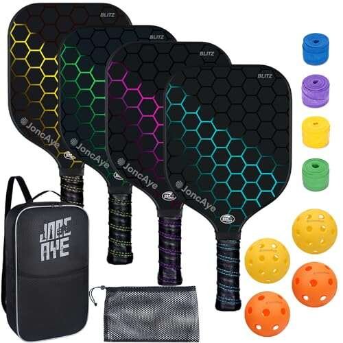 Pickleball-Paddles-Set of 4 or 2 Rackets by JoncAye.