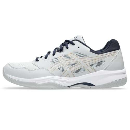 ASICS Men's Gel-RENMA Pickleball Shoes, 10.5, Concrete/Pure...