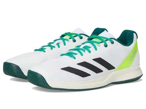 Adidas Men's Courtflash Pickleball, White/Black/Collegiate...
